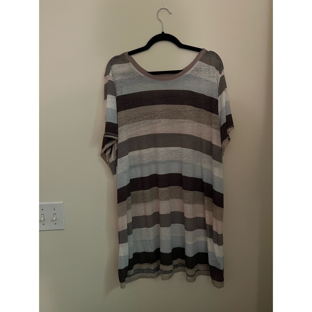 Torrid Classic Fit Striped T-shirt